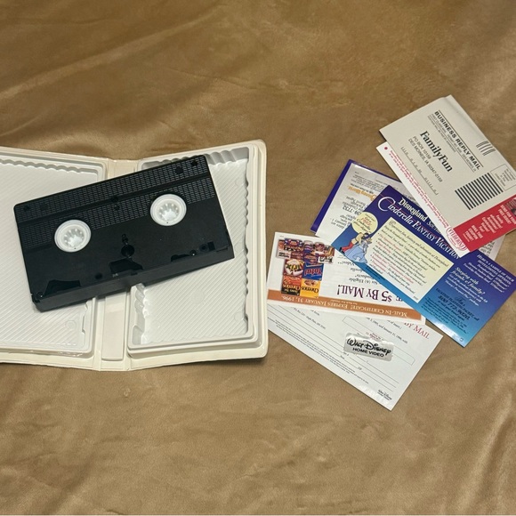 Rare Walt Disney Masterpiece Collection Cinderella 1995 VHS #5265 Edition - Picture 8 of 12